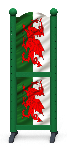 Wing > Kombi H > Walisische Flagge 