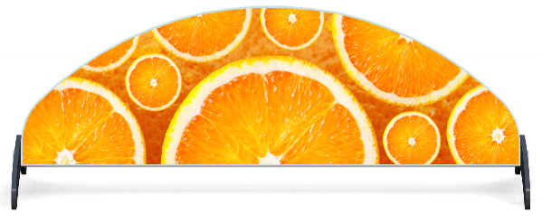 Füllstoffe > Untersteller Halbmond  > Orangen 