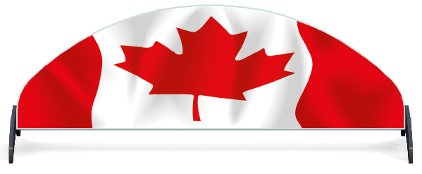Untersteller > Untersteller Halbmond  > Kanadische Flagge 