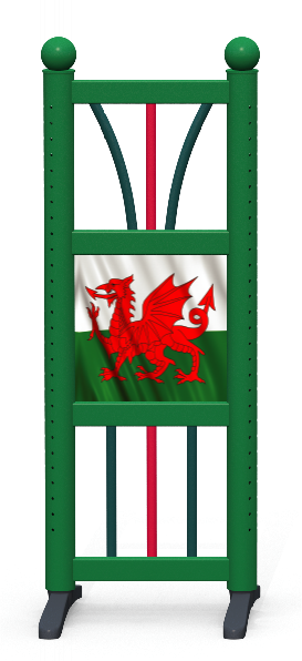 Wing > Kombi D > Walisische Flagge 