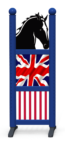 Wing > Kombi-Pferdekopf > Vereinigtes Königreich Flagge 