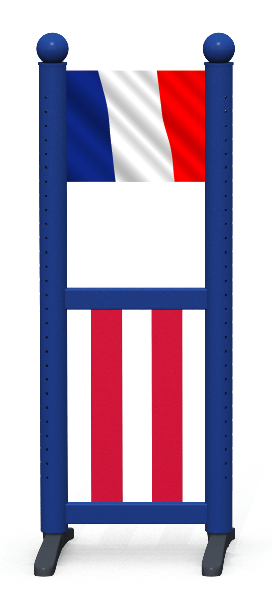 Wing > Kombi K > Französische Flagge 