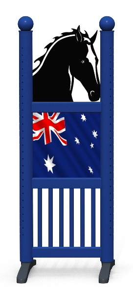 Wing > Kombi-Pferdekopf > Australische Flagge 