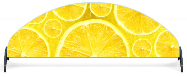 Füllstoffe > Untersteller Halbmond  > Zitronen 