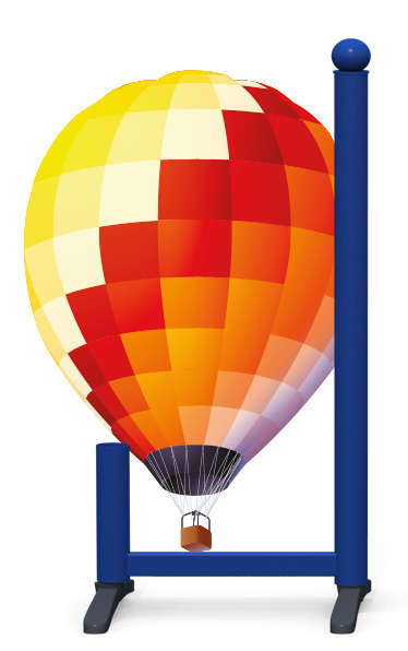 Wing > Heißluftballon > Orange Luftball 