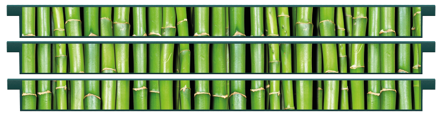 Planken  > Gerade Planke x 3 > Bambus 